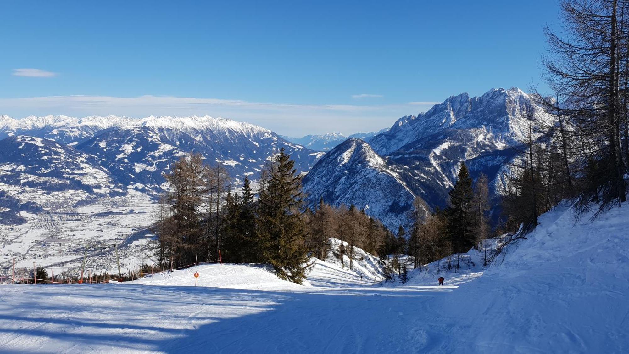 Ferienwohnung Dolomitenpanorama Oberlienz 외부 사진